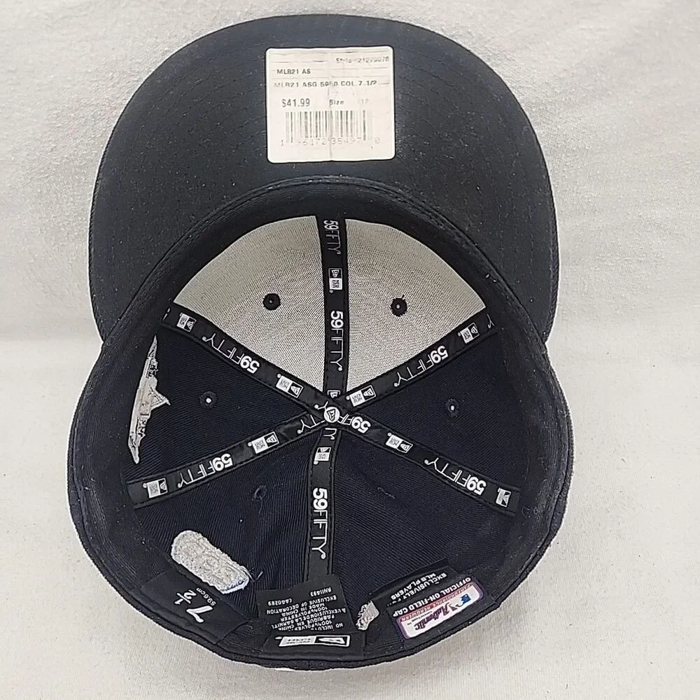 Cap Chicago White Sox 2021 MLB ASG NEW ERA 59FIFTY Fitted 7 1/2 Custom Embroider